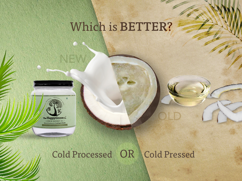 Cold Pressed vs Cold Processed Virgin Coconut Oil